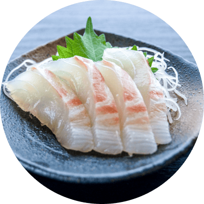 鯛の刺身